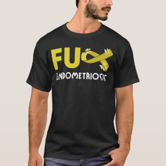 lustige Endometriose für Endometriosekrieger T-Shirt