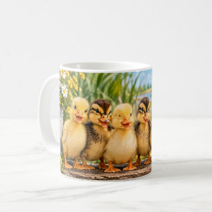 Lustige Entchen-Tasse Duck Squad Kaffeetasse