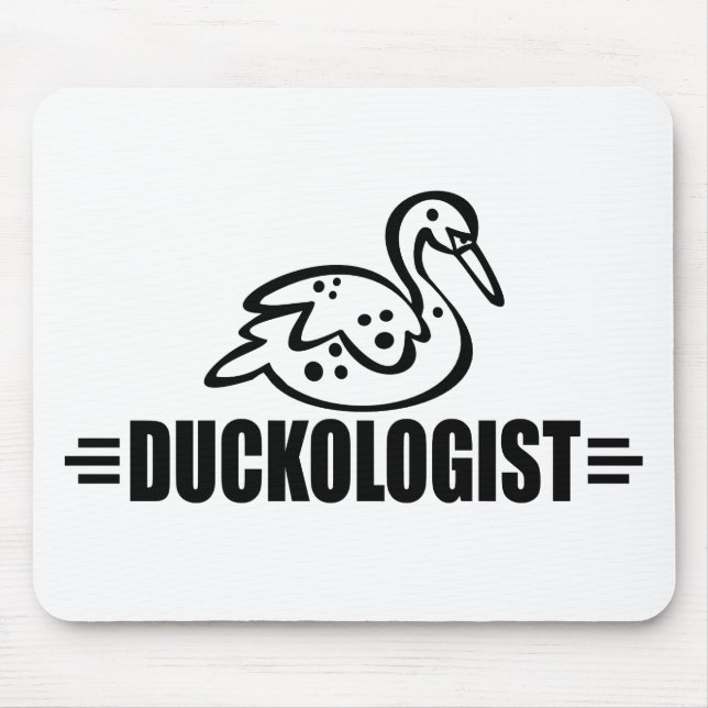Lustige Ente Mousepad (Vorne)