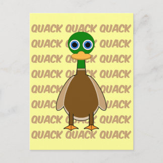 lustige Ente Postkarte