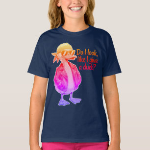 Lustige Enten Attitüde Humor Zitat T-Shirt