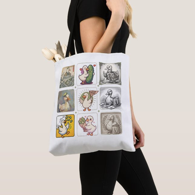 Lustige Enten-Illustrationsraster-Kunst (Von Nahem)
