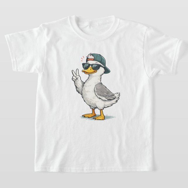 Lustige Enten Kinder T-Shirt (Ablage )