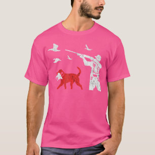 Lustige Entenjagdsaison Jäger Hunde Liebhaber Voge T-Shirt