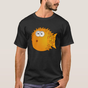 Lustige entsetzte Pufferfische T-Shirt