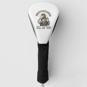 Lustige Enttäuschungen euch alle Vintage Gravur Golf Headcover