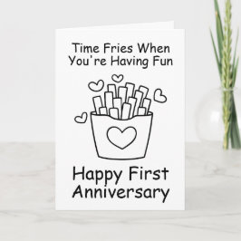 lustige erste Hochzeitskarten Karte