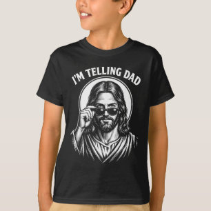 Lustige Erzählt Papa - Religiöser Christlicher Jes T-Shirt