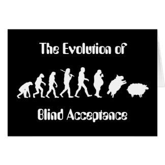 Lustige Evolution der Mann-Parodie