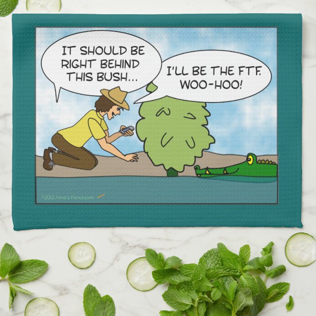 Lustige extreme Pufferspeicher Geocaching Handtuch (Gefaltet)