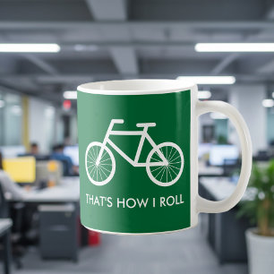 Lustige Fahrrad-Tasse für Fahrradreitenthusiasten Kaffeetasse