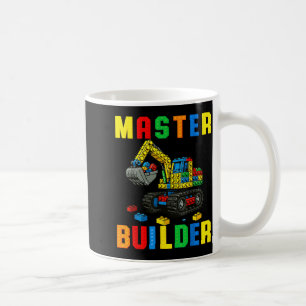 Lustige Familie Meister Erbauer Bausteine Blöcke Kaffeetasse