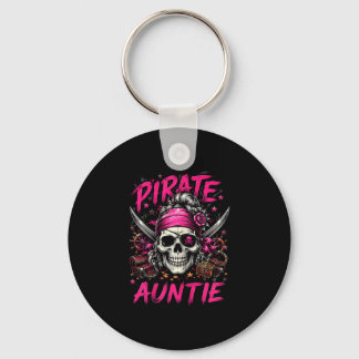 Lustige Familie Totenkopf Piratentante Jolly Roger Schlüsselanhänger