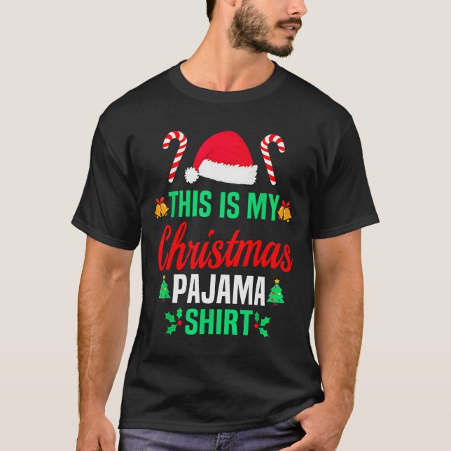 Lustige Familie Weihnachten Männer Frauen Kinder D T-Shirt (Vorderseite)