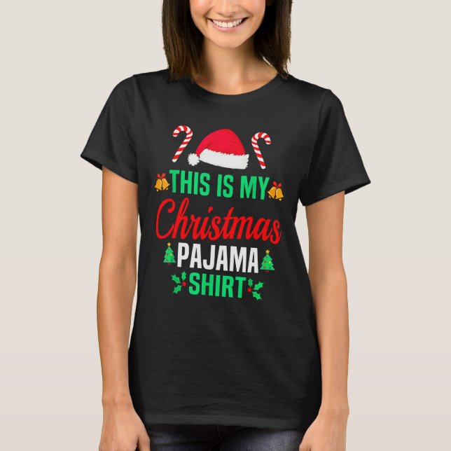 Lustige Familie Weihnachten Männer Frauen Kinder D T-Shirt (Vorderseite)