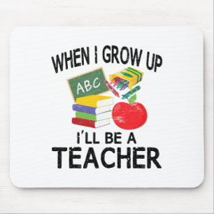 Lustige Familienshirts Lehrer Geschenke Wenn ich e Mousepad