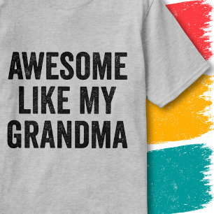 Lustige Familienzitate Vintage Awesome Wie Meine O T-Shirt