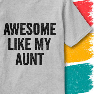 Lustige Familienzitate Vintage Awesome Wie Meine T T-Shirt
