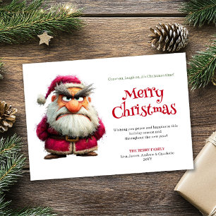 Lustige, fantastische digitale Weihnachtsgrüße von Feiertagskarte