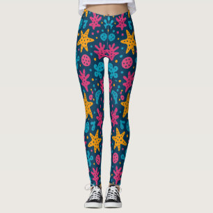 lustige Farben Leggings