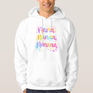 Lustige Farbige Träumerische Zitat-Farbspritzer Re Hoodie