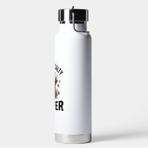 Lustige Färse Kuh Floral Schmetterling Vintage Des Trinkflasche
