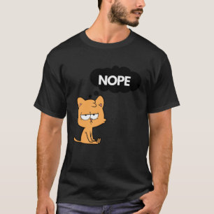Lustige faule langweilige Katze für Katzenmutter K T-Shirt