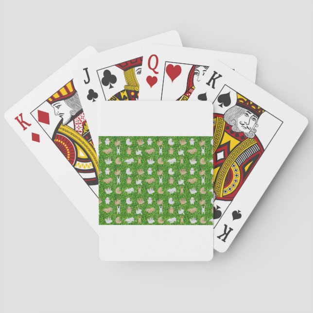 lustige Faultiere Spielkarten (Rückseite)