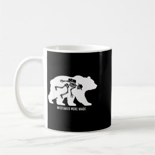 Lustige Fehler Bär Skelett Wandern Humor Kaffeetasse