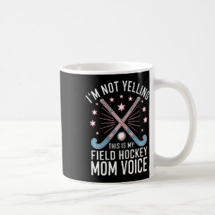 Lustige Feldhockey-Mama Feldhockey Kaffeetasse