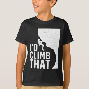 Lustige Felsenkletterkunst Für Männer Frauen Alpin T-Shirt