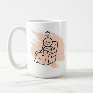 Lustige Fibromyalgie individuell bedruckter Kaffee Kaffeetasse
