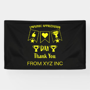 Lustige Firmen HR-Geschenke Postkarte Banner