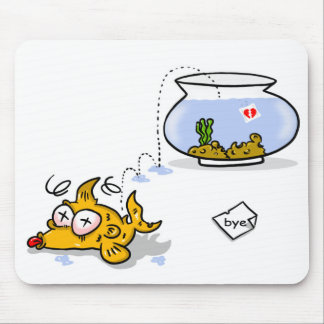 lustige Fische Mousepad