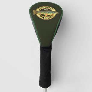 Lustige Fischen-Wörter für einen Fischer Golf Headcover