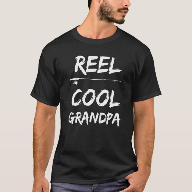 Lustige Fischerei-Bekleidung für Opa oder Papa T-Shirt (Vorderseite)