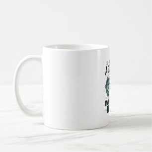 Lustige Fischerei-Zitat Vintage-Gravur-Vektor-Desi Kaffeetasse