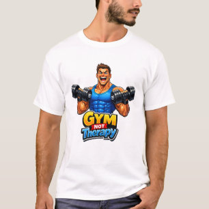 Lustige Fitness Humor Kunst – Gym Meme T-Shirt
