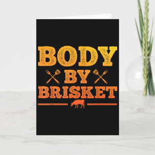 Lustige Fleischgrill-Kunst für Männer Frauen BBQ-G Karte