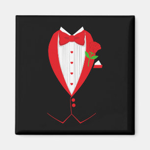 Lustige Fliege Smoking Feste Party Valentinstag C Magnet