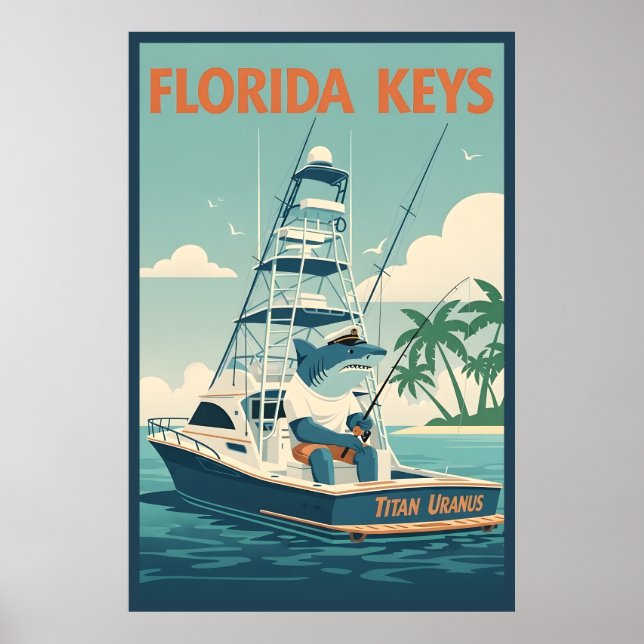 Lustige Florida Keys  Poster (Vorne)
