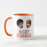Lustige Foto-Vorlage für beste Freunde