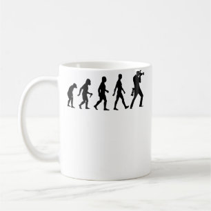 Lustige Fotografie - Evolution eines Fotografen Kaffeetasse