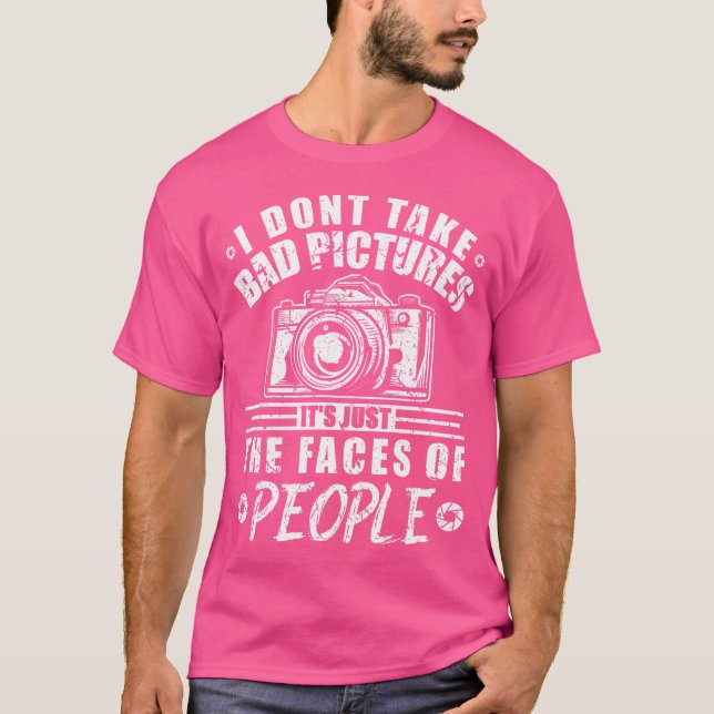 Lustige Fotografie T-Shirt (Vorderseite)