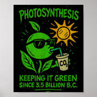 Lustige Fotosynthese - Keeng It Green Ökologie Bio