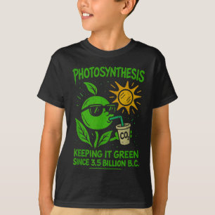 Lustige Fotosynthese - Keeng It Green Ökologie Bio T-Shirt