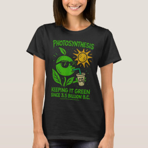 Lustige Fotosynthese - Keeng It Green Ökologie Bio T-Shirt