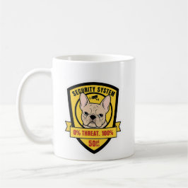 Lustige Französische Sicherheits-System-Urteils-Hu Kaffeetasse