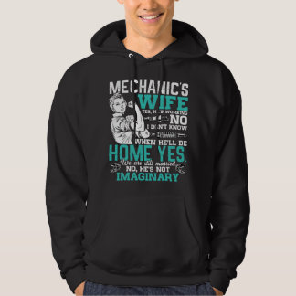 Lustige Frau des Automechanikers Auto Automechanik Hoodie