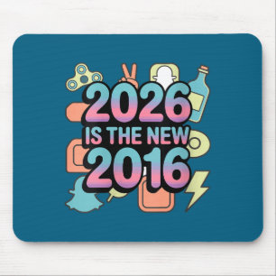 Lustige Frauen 2016 Retro Nostalgie V Mousepad